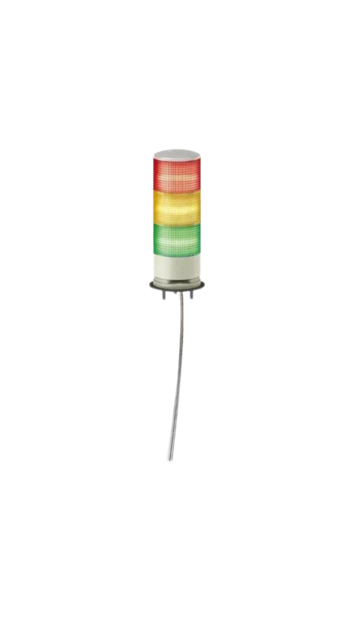 COLUNA LUMINOSA LED C/SIRENE XVGB3SH