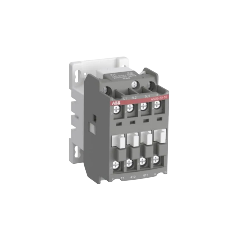 Contator de força, 25A - 380V, AX25-30-10-75, , contato auxiliar 1NA, Linha AX, ABB