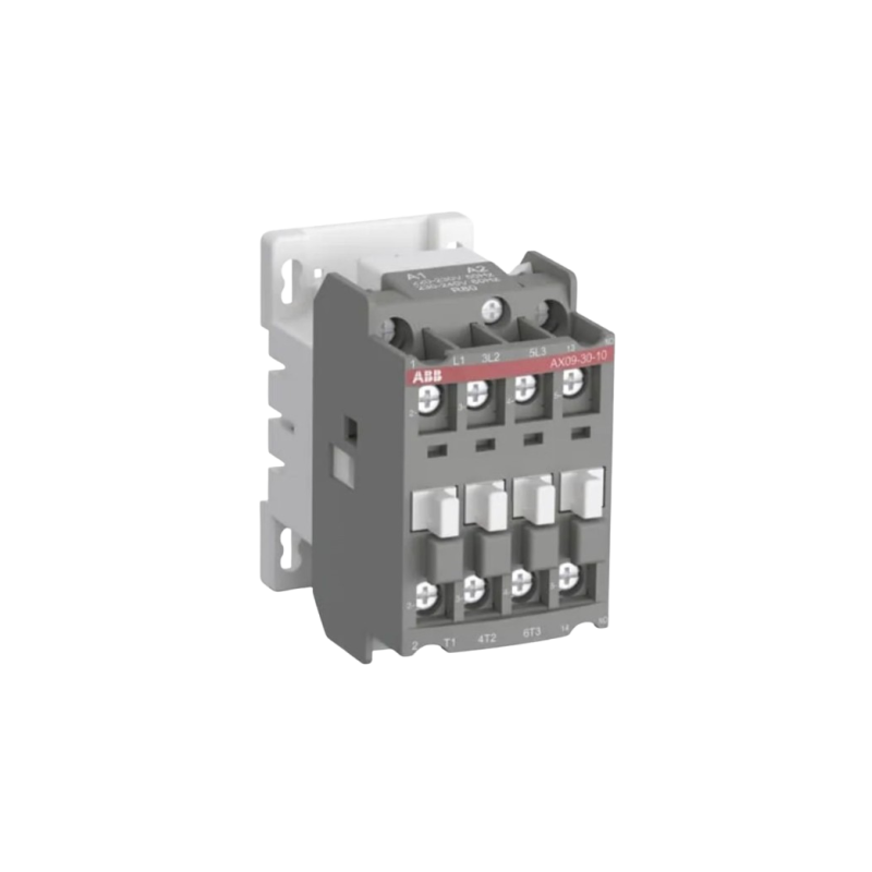 Contator de força, 12A - 380V , AX12-30-10-75, contato auxiliar 1NA, Linha AX, ABB