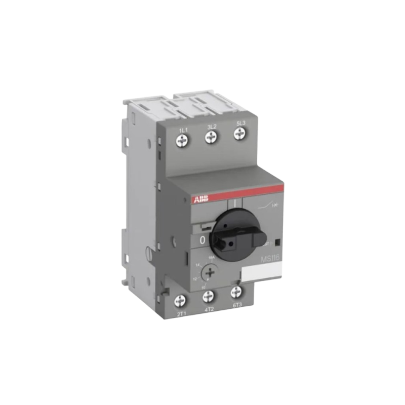 Disjuntor - Motor tripolar classe 10, com ajuste térmico de 20 à 25 A, MS116, Linha Eficiente, ABB