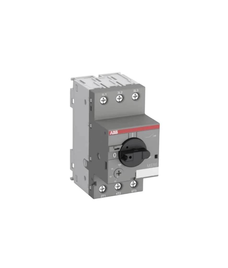 Disjuntor - Motor tripolar classe 10, com ajuste térmico de 20 à 25 A, MS116, Linha Eficiente, ABB