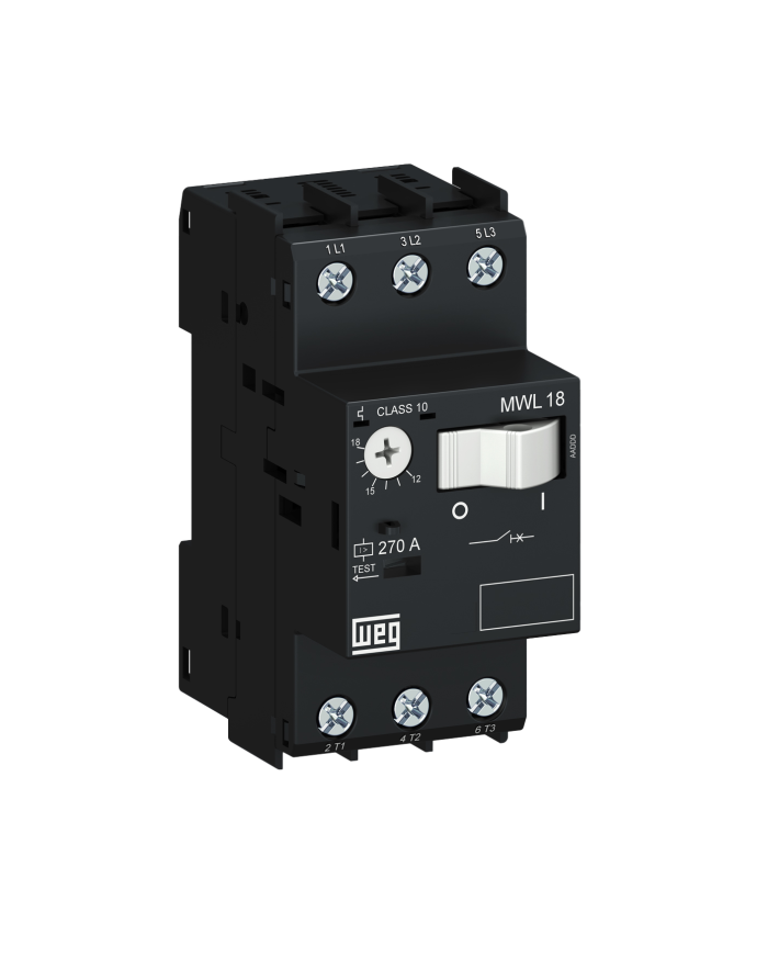 Disjuntor Motor 6,3-10A MWL18-3-U010 - Weg