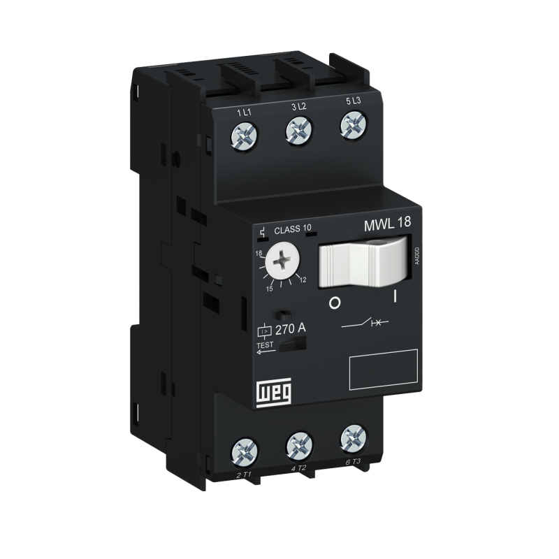 Disjuntor Motor 6,3-10A MWL18-3-U010 - Weg