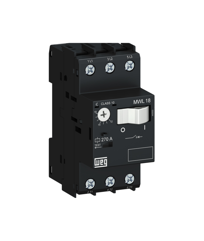 Disjuntor Motor 1,6-2,5A MWL18-3-D025 - Weg