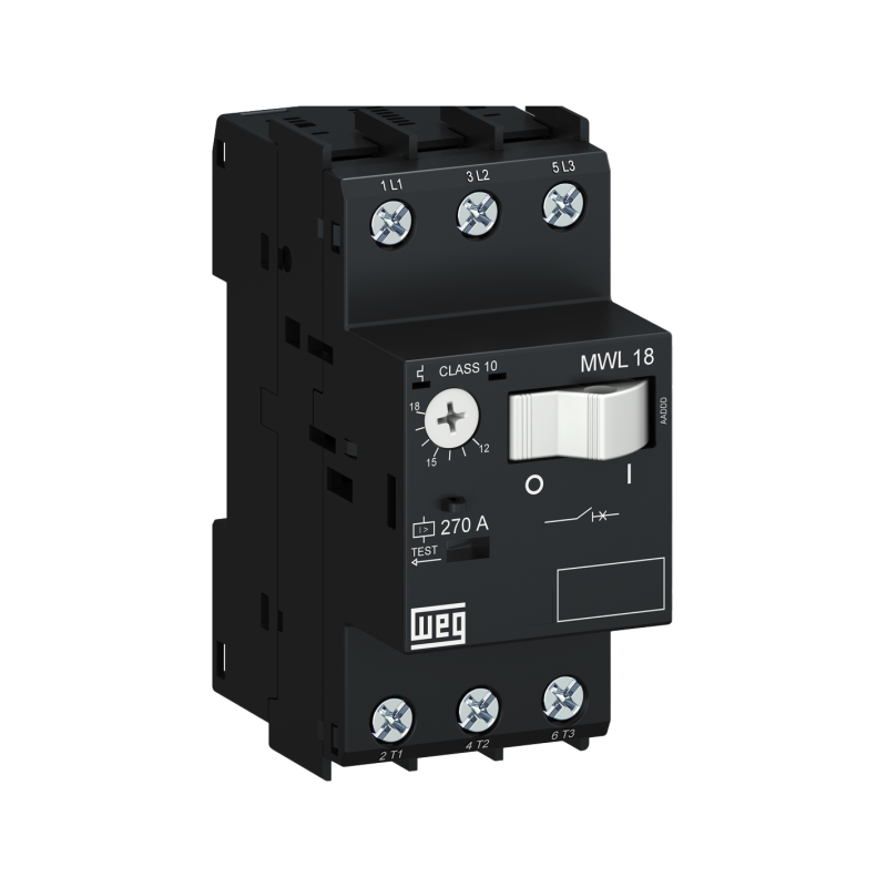 Disjuntor Motor 1,6-2,5A MWL18-3-D025 - Weg