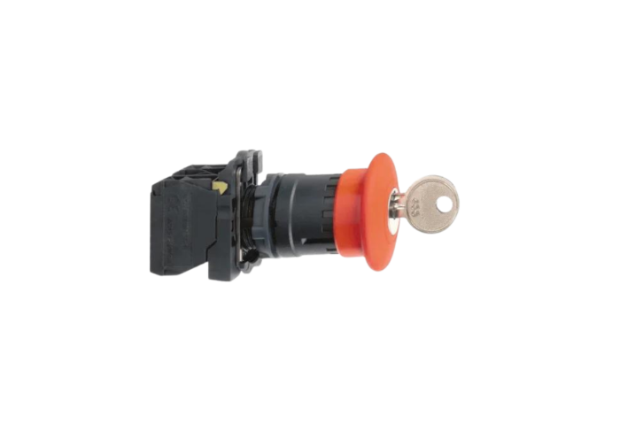 BOTAO 22MM PLASTICO GIRA/DESTRAVA VM XB5AS541