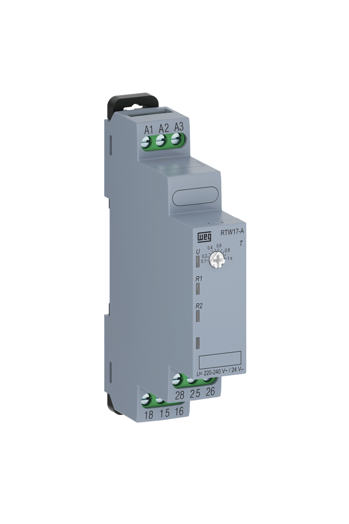 Relé 3-300SEG 24V 220/240V RTW17-A02U300SE40 - Weg