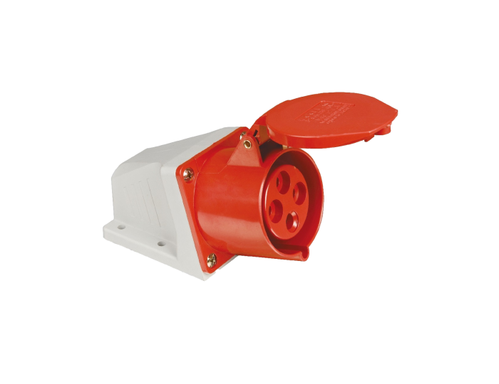 Tomada industrial 4P 32A 200/250V SOB TSWD-32P4H9E57 - Weg