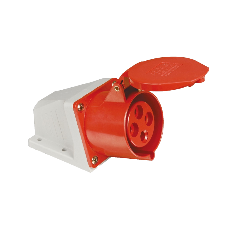 Tomada industrial 4P 32A 200/250V SOB TSWD-32P4H9E57 - Weg
