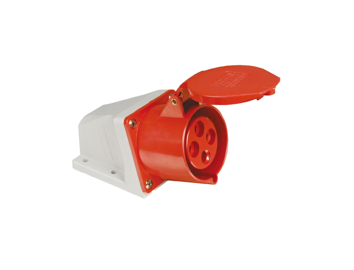 Tomada industrial 4P 16A 200/250V SOB TSWD-16P4H9E57 - Weg