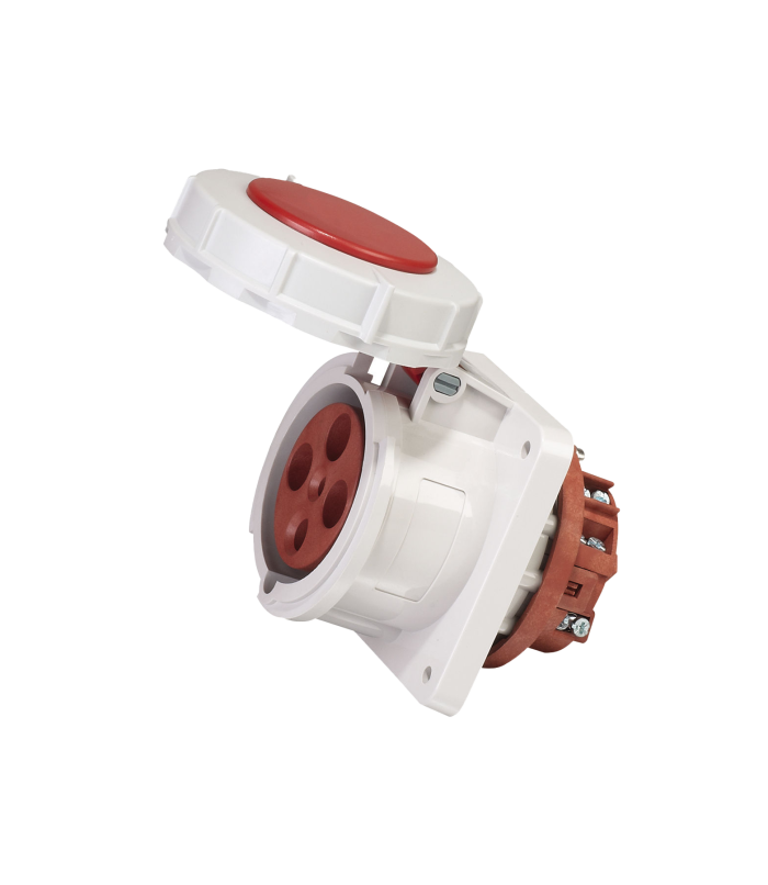 Tomada industrial 4P 63A 200/250V EMB TEW-63P4H6E53 - Weg