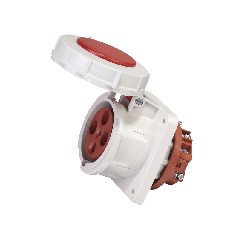 Tomada industrial 4P 63A 200/250V EMB TEW-63P4H6E53 - Weg