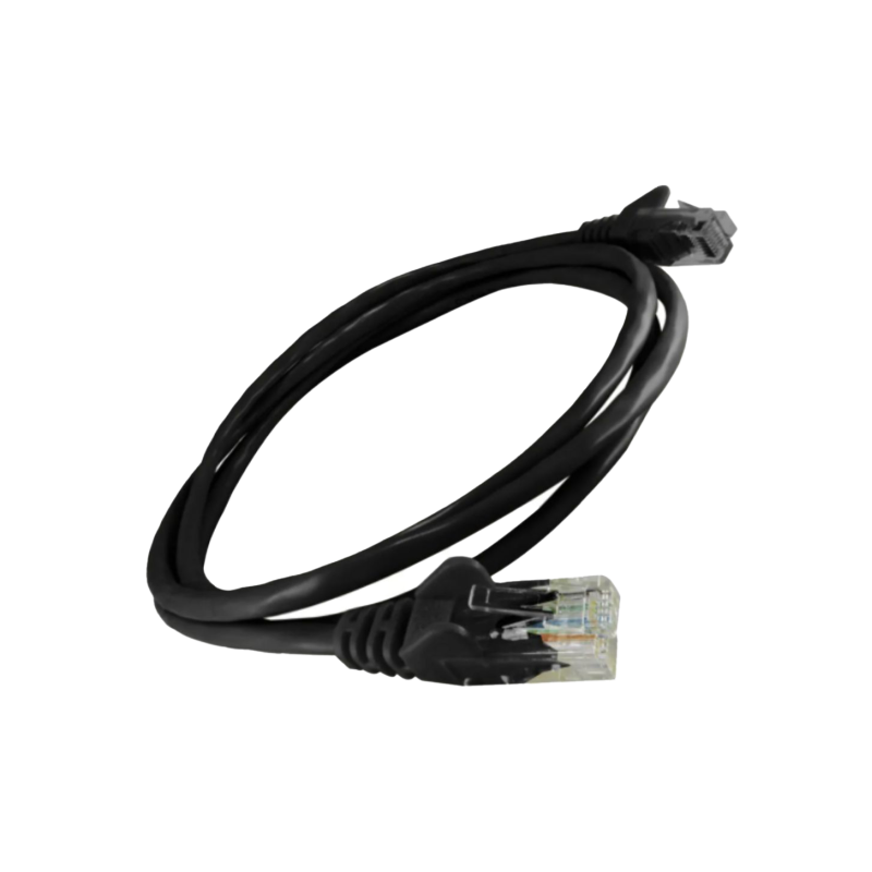 Patch Cord RJ45 Cabo de Rede CAT6 90445 Preto Nexans