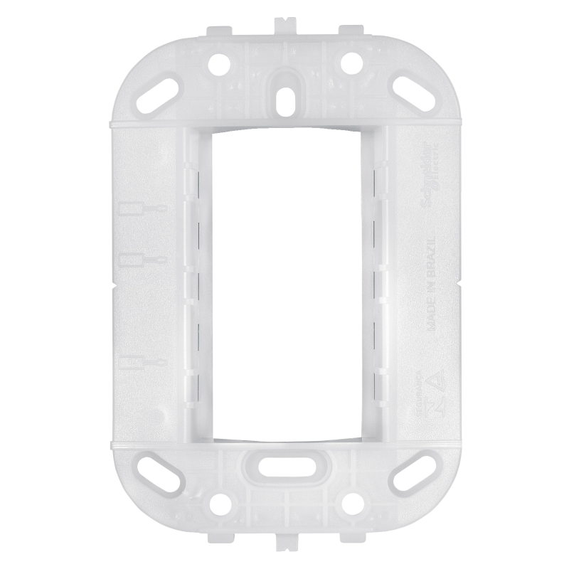 Suporte 4x2 Para 3 Módulos Brancos PRM4943 Schneider