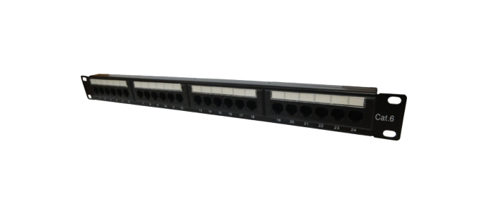 Patch Panel CAT5E-6 24 Portas RJ45 Reto 90358 Nexans