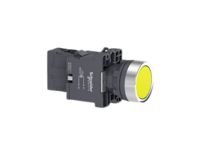 BOTAO 22MM PLASTICO ILUMINADO AM XA2EW35M1