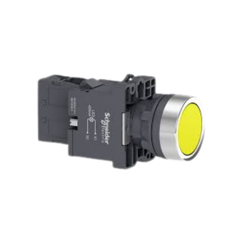 BOTAO 22MM PLASTICO ILUMINADO AM XA2EW35M1