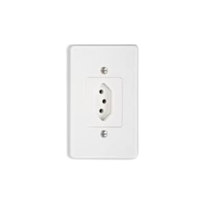 TOMADA 2P+T 20A PL/BR PRM715B