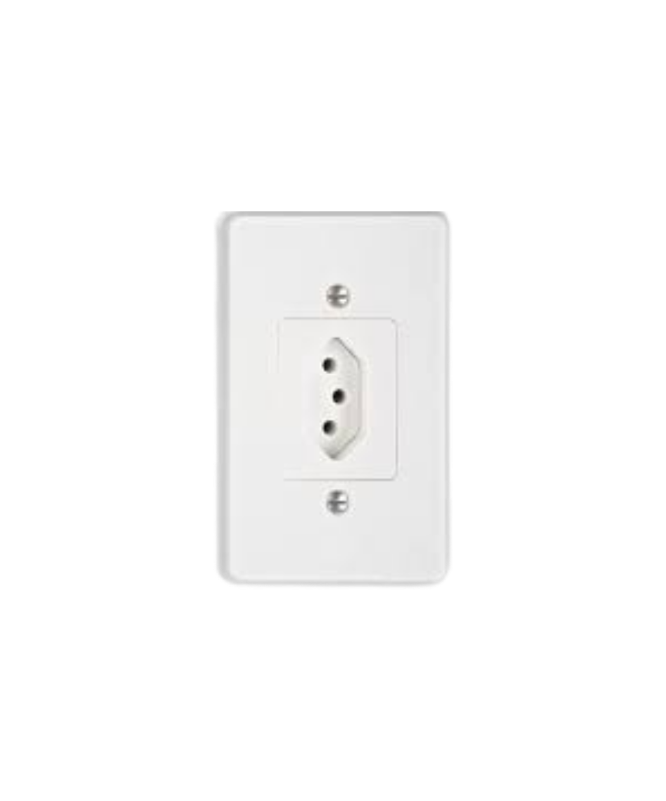 TOMADA 2P+T 20A PL/BR PRM715B