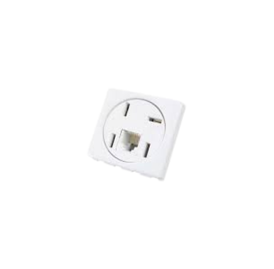 TOMADA 4P P/TELEFONE C/RJ11 2F PL PRM940B