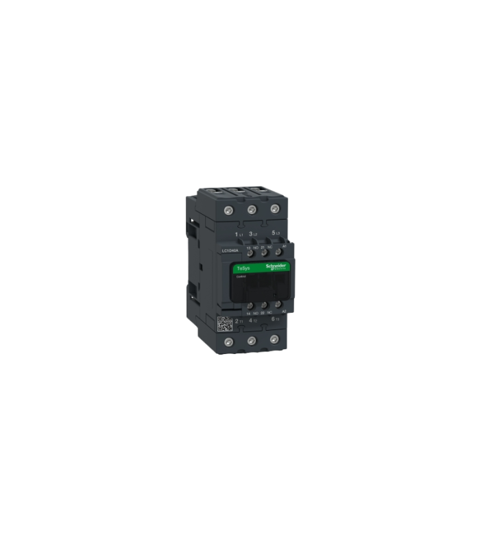 CONTATOR TRIPOLAR TESYS DECA EVERLINK 40A 1NA+1NF 220VCA LC1D40AM7