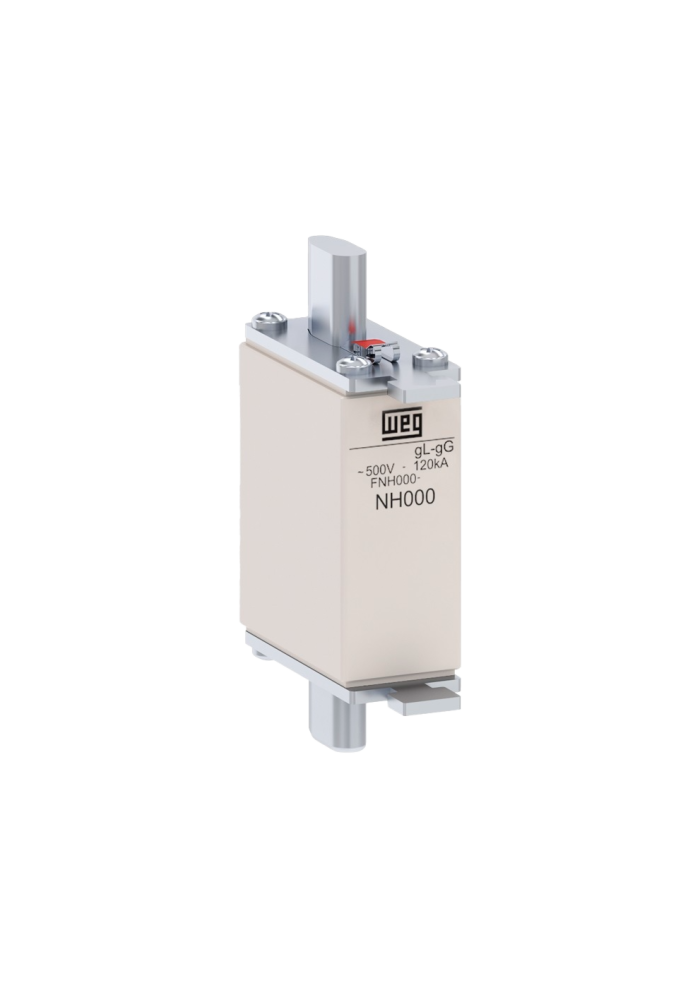 Fusível NH01 retardado 50A 500V - Weg