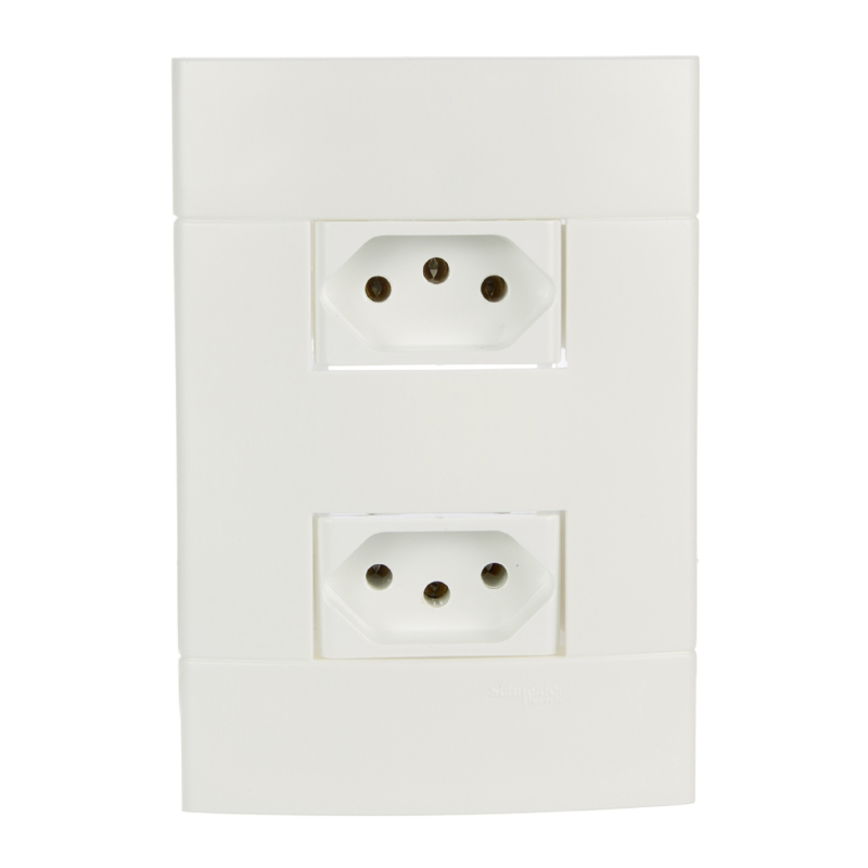 Conjunto 2 Tomadas 2p+T 10a 250v PRM4424721 Schneider