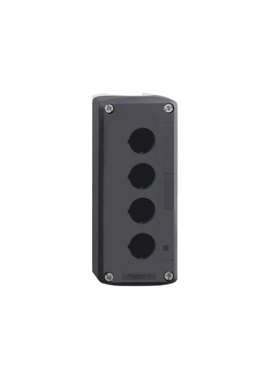 BOTOEIRA 22MM² 4 FUROS PLASTICA VAZIA XALD04