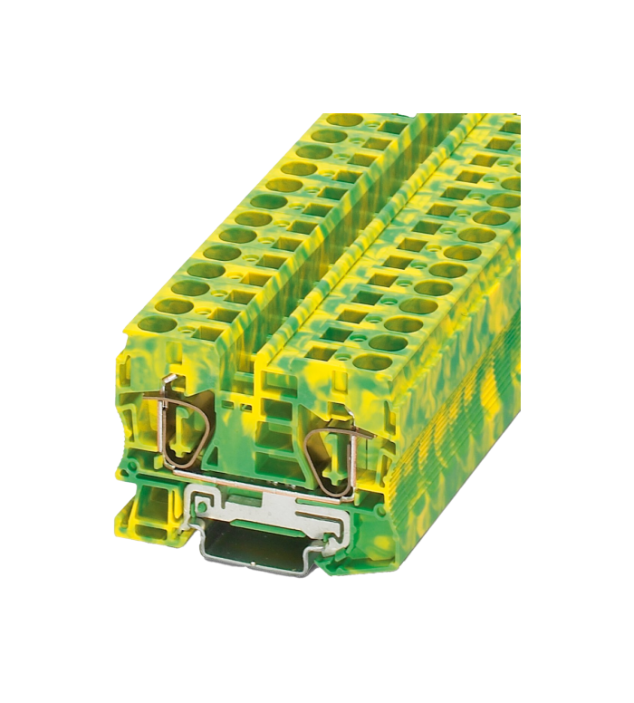 ST 10-PE - Borne terra  conexão à mola  - 3036136