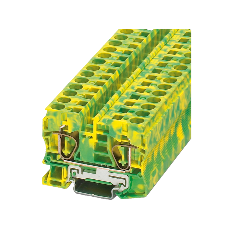 ST 10-PE - Borne terra  conexão à mola  - 3036136