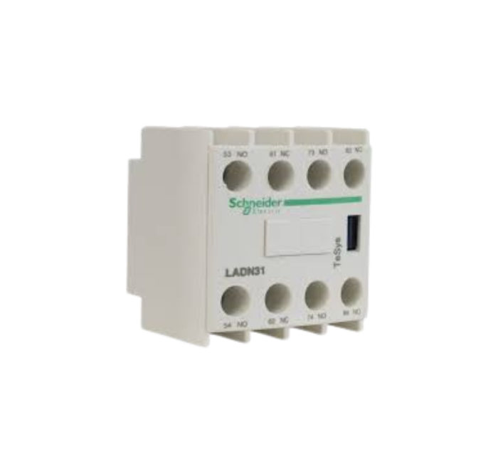 BLOCO DE CONTATO 3NA 1NF FRONTAL LADN31