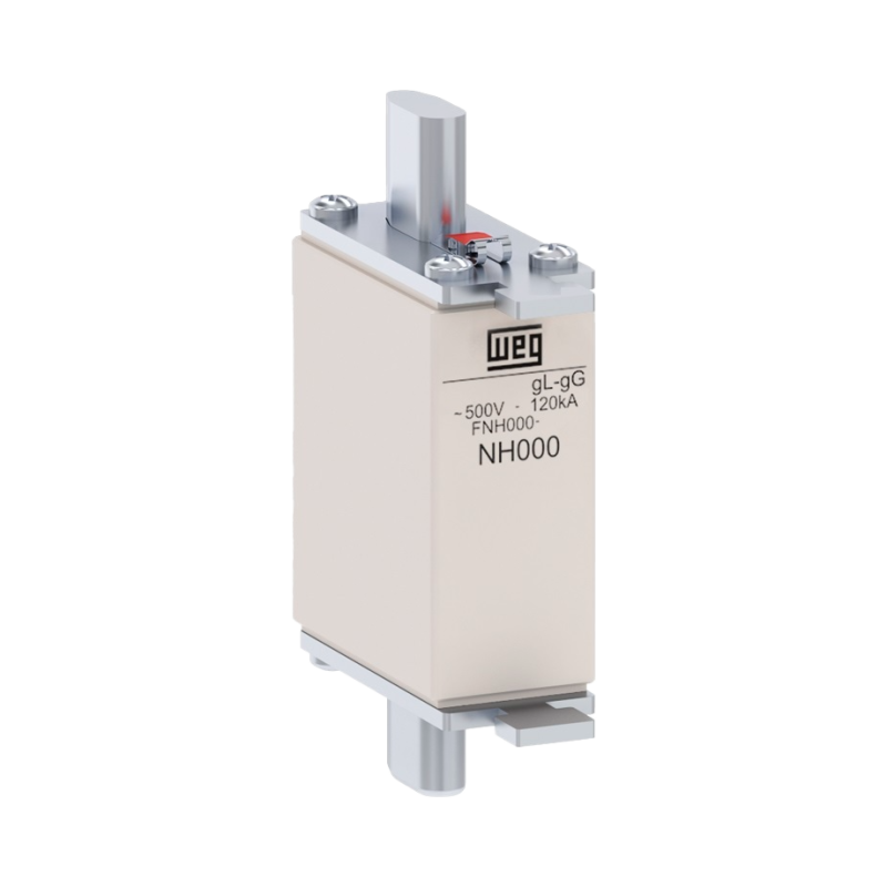 Fusível NH00 retardado 80A 500V - Weg