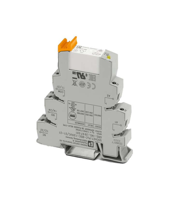 PLC-RSC-120UC/21 - Módulo de relé 1RV 120 Vac/110 Vdc - 2966197