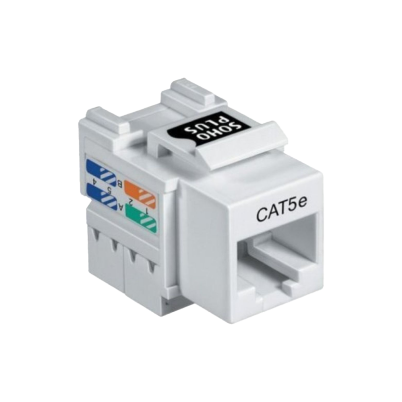 Conector Fêmea RJ45 CAT5E 8v Branco Furukawa