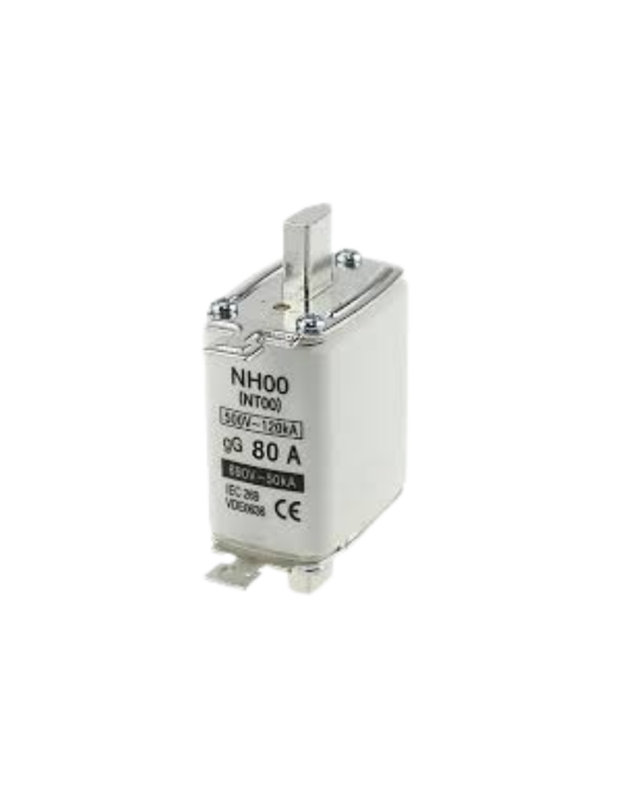 FUSIVEL RETARDADO NH00 80A 500V 120KA