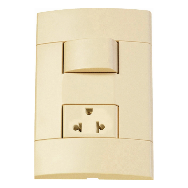 CONJUNTO CAMPAINHA PULSADOR 10A 250V BRANCO LUNARE PRM44061