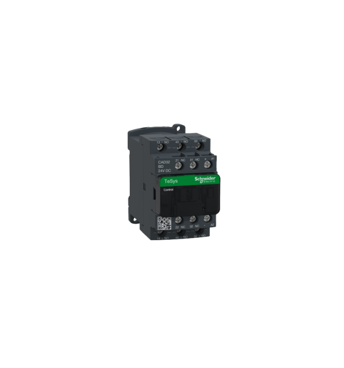 CONTATOR AUXILIAR TESYS D 3NA+2NF 24VCC CAD32BD
