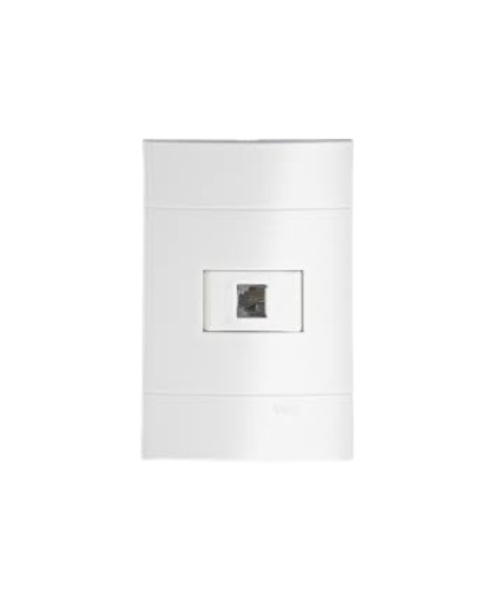 TOMADA RJ11 2 FIOS PL/BR PRM44101