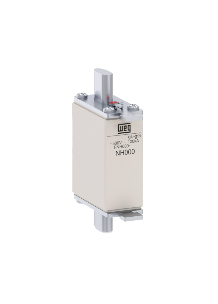 Fusível NH000 retardado 50A - Weg