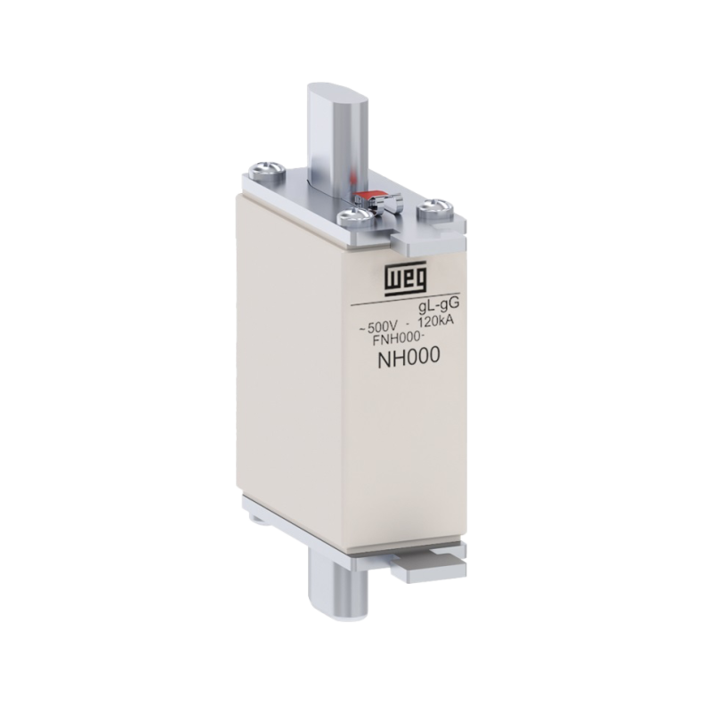 Fusível NH000 retardado 50A - Weg