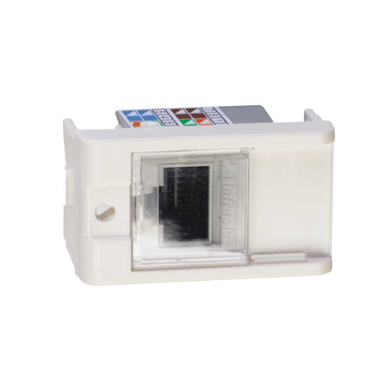 Modulo Tomada Rj45 8 Fios UTP CAT5E 1M BR PRM047751 Schneider