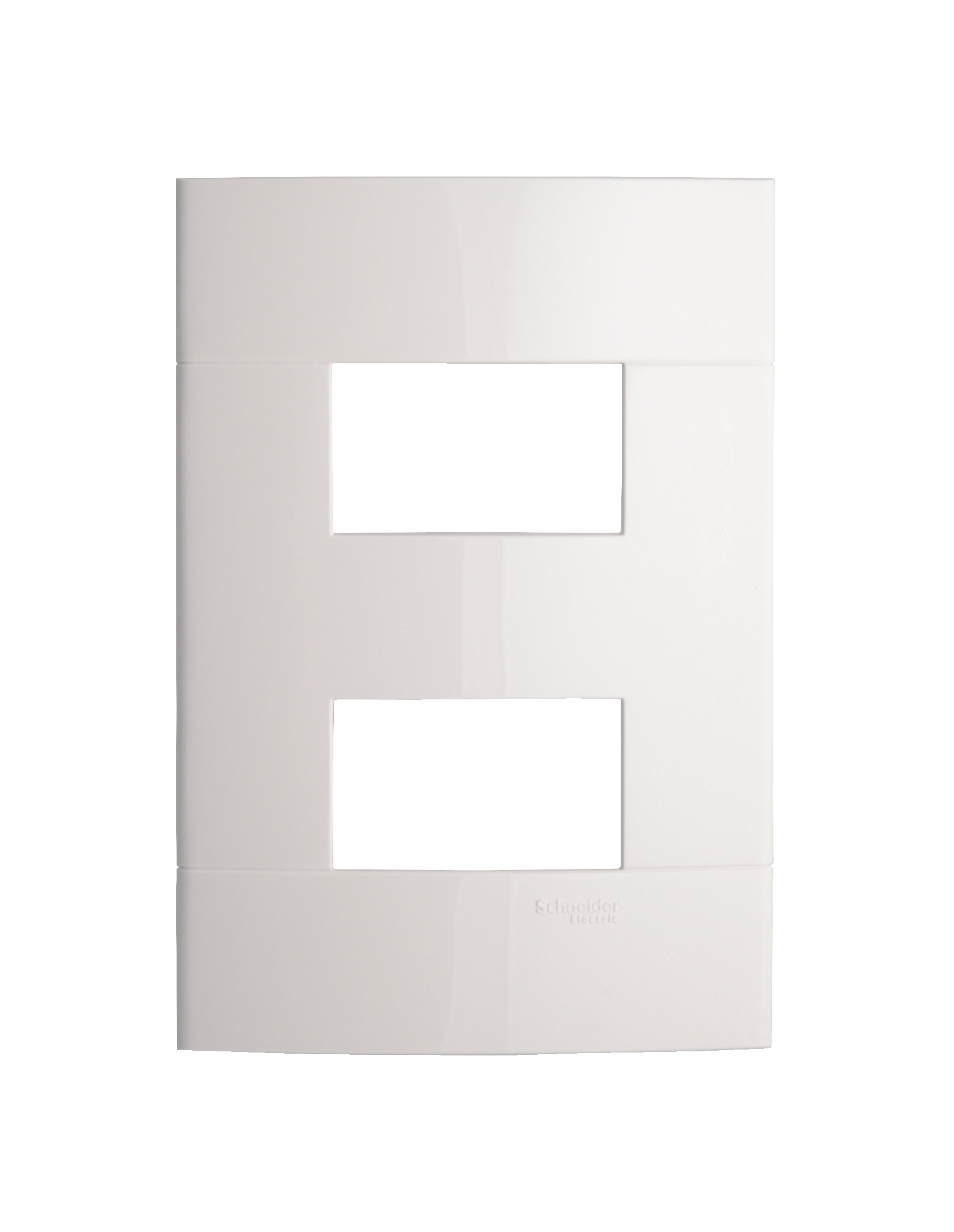 Placa 4x2 2 Postos Separados Branco Puro PRM044221 Schneider