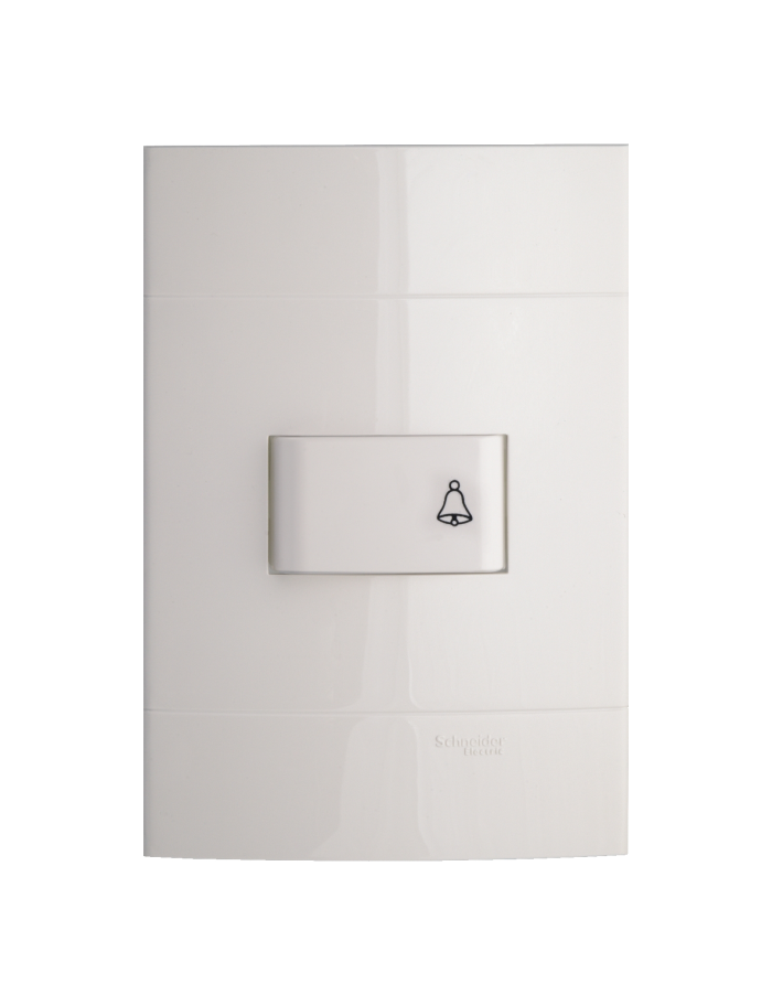 CONJUNTO CAMPAINHA PULSADOR 10A 250V BRANCO DECOR PRM044061