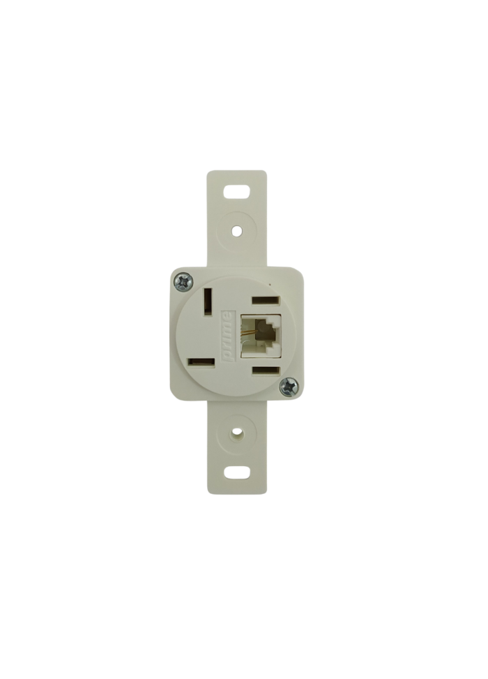 TOMADA 4P P/TELEFONE C/RJ11 S/PL PRM0840