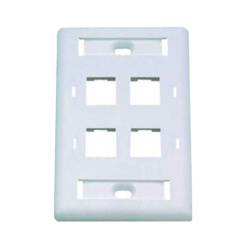 Acabamento 4x2 Para 4 RJ45 Nexans 90308