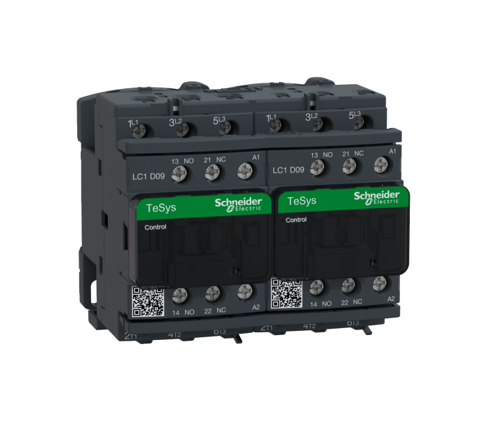 Chave Reversora Tripolar 9a 1na+1nf 110vca LC2D09F7 Schneider