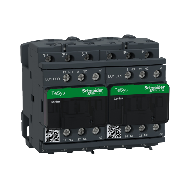 Chave Reversora Tripolar 9a 1na+1nf 110vca LC2D09F7 Schneider