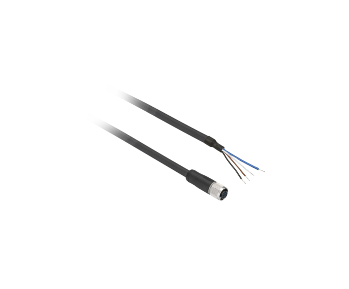 CB C/CONECTOR M8 RETO 4 PINOS 5M XZCP0941L5