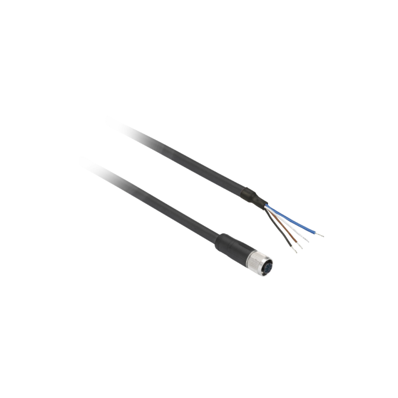 CB C/CONECTOR M8 RETO 4 PINOS 5M XZCP0941L5