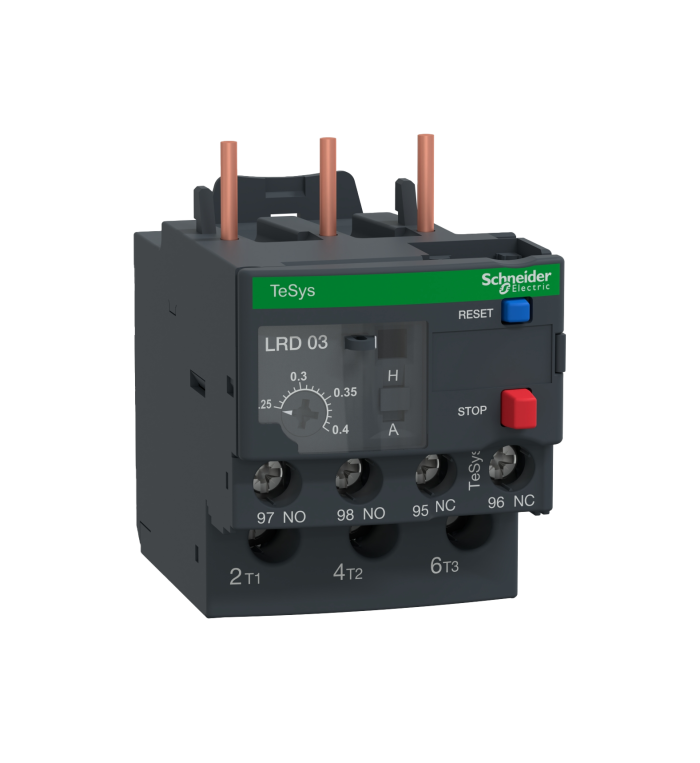 Rele Termico Tesys D Classe 10 0.25-0.4a LRD03 Schneider